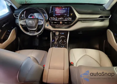 2022 Toyota Highlander Xle from USA, damaged, VIN 5TDGZRBH3NS177772